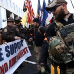 A Virginia judge has struck down a new universal background check law for private gun sales, setting up another major legal battle over gun rights and firearm regulations in the state.